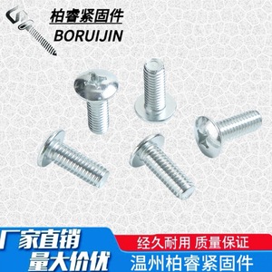 Phillips Head Stainless Steel Screws M6 M8 M10 Round Head Furniture Fasteners Durable Iron Screw Rods - Product Image 5