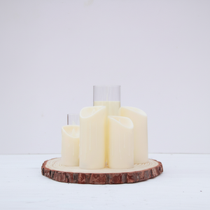 แท่นวางเค้กทำจากไม้ดิบธรรมชาติสไตล์เรียบง่ายเหมาะสำหรับตกแต่งบ้านและรับประทานอาหารงานปาร์ตี้ทำมือจากอินเดีย - Product Image 1