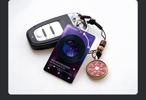 Cá nhân hoá <span class=keywords><strong>NFC</strong></span> Đen <span class=keywords><strong>tag</strong></span> PVC Vinyl kỷ lục CD Keychain 13.56MHz <span class=keywords><strong>Mifare</strong></span> <span class=keywords><strong>NFC</strong></span> cho người nổi tiếng buổi hòa nhạc Quà Tặng bên - Product Image 4