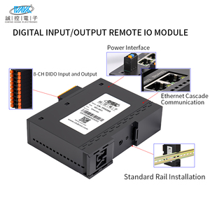 8DIDO <span class=keywords><strong>Modbus</strong></span> TCP, дистанционный модуль, Ethernet для автоматизации PLC CE RoHS DIN, вход/выход, CK-TP5088 IP20, 3-летняя гарантия - Product Image 3