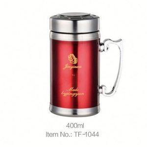 Adults <b>Flask</b> Bottle Stainless Steel Modern Design Vacuum Insulated Travel 400Ml Capacity Eco-Friendly Customized Gift Tumbler - Product Image 1