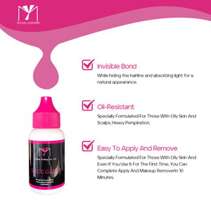 MUYANG Remover Adhesive Water Resistant Melting Spray Lace Glue <b>Set</b> <b>Waterproof</b> Clear Hair Wig Glue Customizable Color & Logo - Product Image 5