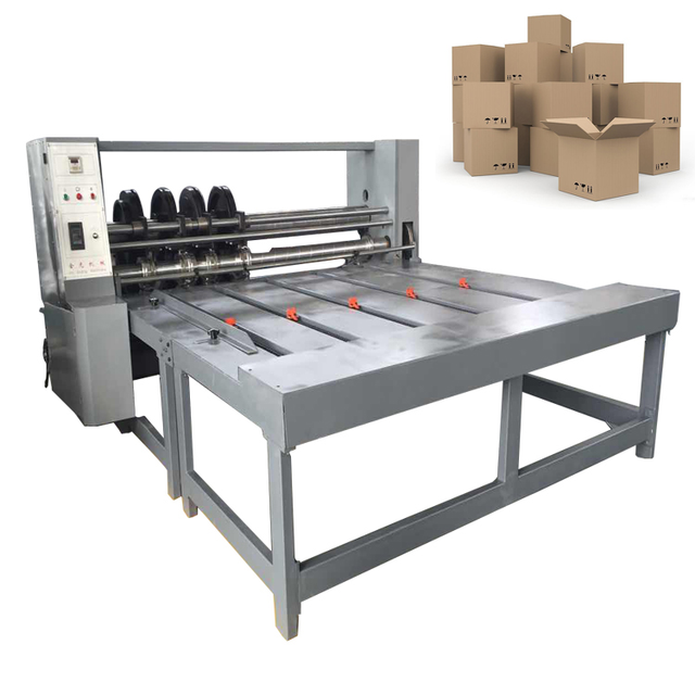Low Budget Economic Rotary Slotter Carton Box Making Machine