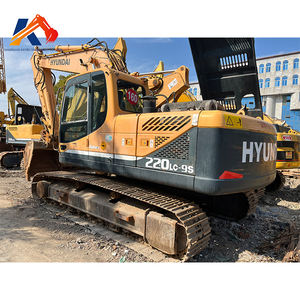 Excavatrice d'occasion Hyundai 220LC-9S de 22 tonnes à vendre en Chine avec moteur et pompe PLC comme composants de base - Product Image 2