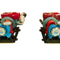 Pompe à eau à aspiration diesel à grand débit de 50 CV pour l'irrigation agricole