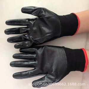 ถุงมือไนไตรล์แบบเต็มฝ่ามือ ป้องกันการลื่น สำหรับงานก่อสร้างและซ่อมแซม ใช้งานทั่วไป 13 เย็บ 42 กรัม - Product Image 2