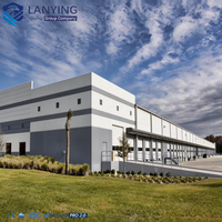 Entrepôt en structure métallique certifié CWB/CE, bâtiment de stockage logistique préfabriqué, fabricant avec 50 ans d'expérience