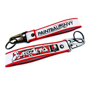Fabric <b>Key</b> Flight Car Tuning Racing Sports Embroidered Hook Strap Street <b>Custom</b> Jdm Jet Tag Embroidery Keychain - Product Image 4