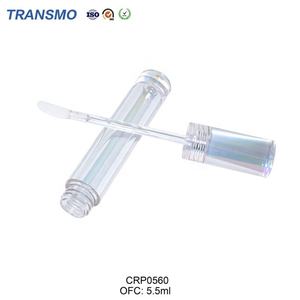 Crystal Lip Oil Tube Lipgloss Tubes Wholesale Custom logo 5ml Empty <b>clear</b> Lip <b>Gloss</b> Wand Tube - Product Image 3