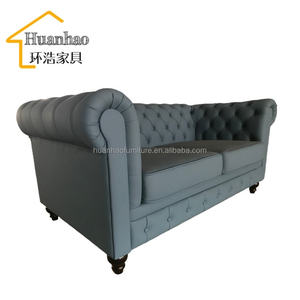 أريكة جلدية حديثة فاخرة بثلاثة مقاعد قابلة للتعديل بلون بني، تصنيع مخصص مباشرة من المصنع - Product Image 2