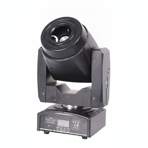 ไฟสปอตไลท์แบบเคลื่อนย้ายได้ DMX LED 60W สำหรับคลับบาร์ พร้อมปริซึม 3 หน้า สำหรับไนท์คลับและคาราโอเกะ - Product Image 1