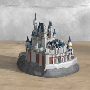 Château miniature personnalisé en résine, château <span class=keywords><strong>de</strong></span> <span class=keywords><strong>Poudlard</strong></span>, modèle architectural 3D, miniature <span class=keywords><strong>de</strong></span> bâtiment, souvenir, décoration <span class=keywords><strong>de</strong></span> bureau à domicile - Product Image 4