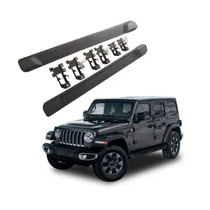 Nhà Máy Bán Xe 4X4 Body Part Kits Đen Chân Chạy <span class=keywords><strong>Board</strong></span> Pedal Bước Side Rails Nerf Bars Cho <span class=keywords><strong>Jeep</strong></span> Wrangler JL 2018-2021 - Product Image 1