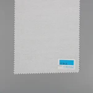 Nonwoven fusible embroidery backing interlining polypropylene fabric adhesive fusible woven coat and suit