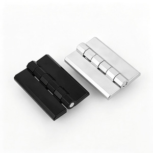 Cerniera Esterna per Porta di Armadio in Acciaio <span class=keywords><strong>Inox</strong></span> 304 Stile Industriale, Angolo di Apertura 180 Gradi, Perno Filettato a 4 Fori - Product Image 3