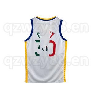 Ventes en gros de maillots de basket-ball américains de haute qualité, respirants, grande taille, toutes les équipes, pour Golden State, pour <span class=keywords><strong>Curry</strong></span>, meilleurs maillots - Product Image 5