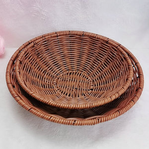 Woven <b>Basket</b> Rectangle Handmade <b>Storage</b> <b>Basket</b> For Snacks Fruit Vegetables Desktop Display <b>Basket</b> - Product Image 3