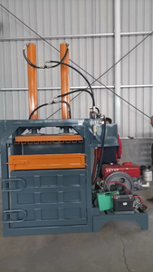 Sử dụng quần áo cotton dệt tông Báo Chí Vải baling chế biến hay phế liệu kim loại balers dọc <span class=keywords><strong>Baler</strong></span> máy - Product Image 4