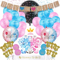 Ensemble de ballons modernes pour garçons ou filles de 36 pouces Fournitures de fête avec ballons imprimés pour garçons ou filles