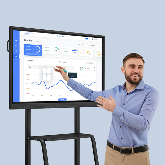 Office Meeting 65 75 86 Inch 2K 4K Smart Interactive Flat Panel Display Smart Boards Interactive Whiteboard for Education