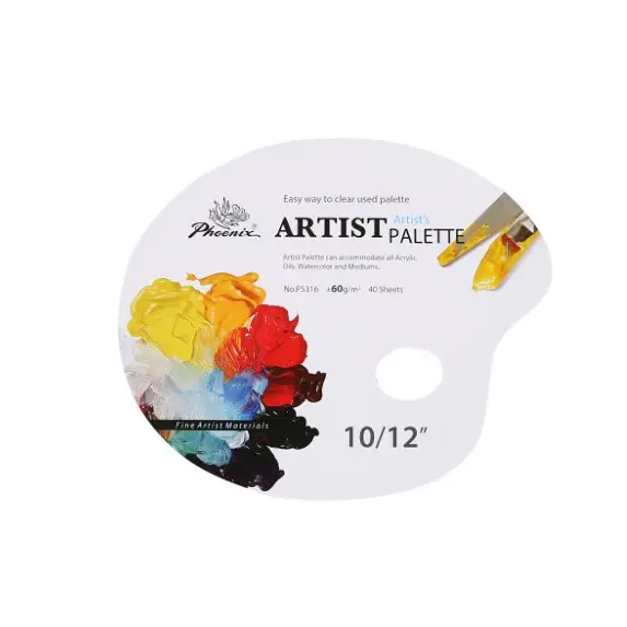High quality disposable paint palette and painting pad,professional watercolor paper pad book