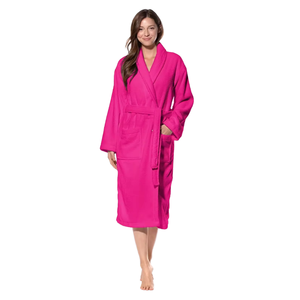 Peignoir d'hôtel en coton biologique, long et léger, pour homme et femme, vente en gros du fabricant - Product Image 2