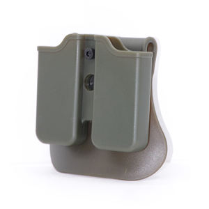 Portacargador Doble Universal de Nailon para Cargadores de <span class=keywords><strong>9mm</strong></span>, Liberación Rápida, Accesorio de Caza Resistente - Product Image 6