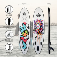 Planche de paddle gonflable tout usage pour SUP, planche de surf, tabla de supboard gonflablee, vente en gros