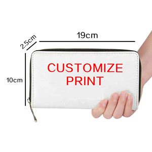 Cartera de Cuero PU con Bandera Americana para Mujer - Monedero Largo para Dama, Diseño Multifuncional Europeo y Americano - Product Image 6