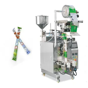 Machine automatique d'emballage de jus de fruit liquide en sachet de forme irrégulière