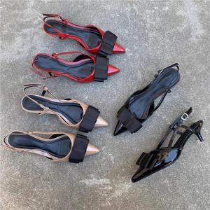 2025 nuovo arrivo ZA <span class=keywords><strong>scarpe</strong></span> tacchi alti <span class=keywords><strong>con</strong></span> sandali <span class=keywords><strong>di</strong></span> alta qualità alla moda <span class=keywords><strong>scarpe</strong></span> da festa <span class=keywords><strong>con</strong></span> stiletto alla moda bowknot marchi famosi - Product Image 1