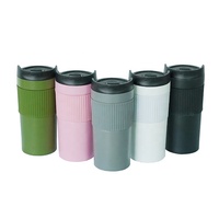 Cafetière à main portable, bouteille, cafetière à pression française, tasse avec filtre pour le camping