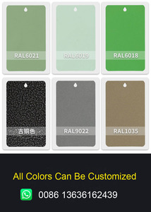 Ventana de aluminio, color azul y gris, <span class=keywords><strong>RAL</strong></span> <span class=keywords><strong>7031</strong></span>, recubrimiento en polvo - Product Image 6