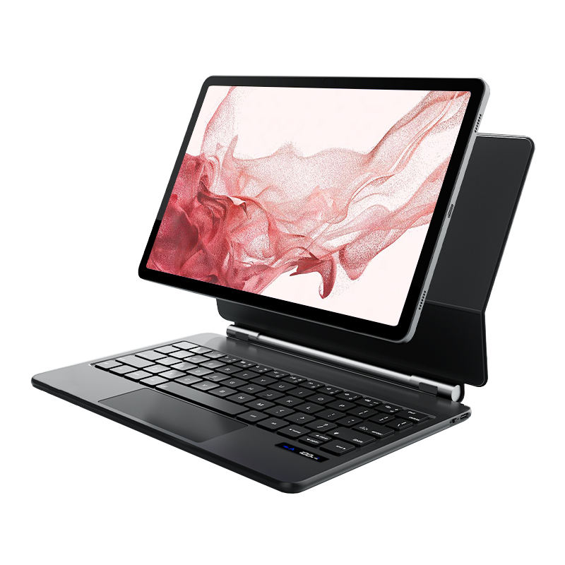 For Galaxy Tab S8+ 12.4" Black