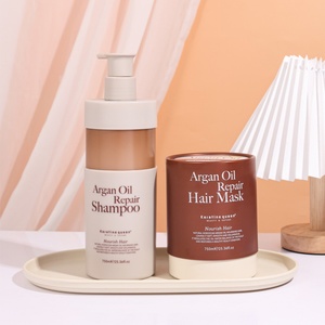 Professional Private Label Argan Oil Repair <b>Shampoo</b> <b>Moisturizing</b> Sulfate Free Hair Care for Dry Damaged Hair Treatment 750ml - Product Image 5