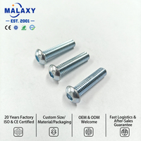 Vis à tête fraisée hexagonale en acier inoxydable DIN912 Malaxy Metric M2-M12, longueur personnalisée, fabricant de fixations OEM