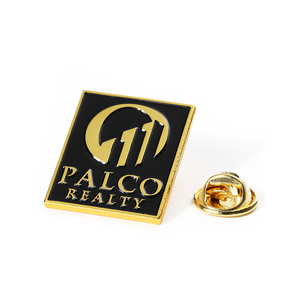 Nhà Sản Xuất Thiết Kế 3D Men Kẽm Hợp Kim Kim Loại Nhãn Pin Tùy Chỉnh Các Công Ty Logo Mạ Vàng Realty Nhân Viên Phù Hiệu Cho Quần Áo - Product Image 3
