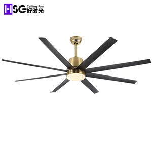 HSG モデル922 72インチ ブラックホワイト モダンファンライト シーリングファンライト - Product Image 1