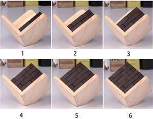 Giocattolo <span class=keywords><strong>di</strong></span> legno fatto da te-T a forma <span class=keywords><strong>di</strong></span> Puzzle Puzzle <span class=keywords><strong>di</strong></span> <span class=keywords><strong>logica</strong></span> cubo educativo <span class=keywords><strong>rompicapo</strong></span> <span class=keywords><strong>rompicapo</strong></span> per bambini e adulti - Product Image 6