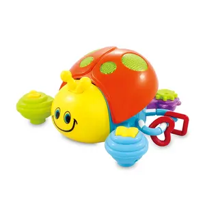 BAOLI Little A Crawl Ladybug Musical Toys For Baby