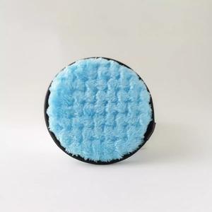 <span class=keywords><strong>Nettoyant</strong></span> de maquillage pour le <span class=keywords><strong>visage</strong></span> personnalisé réutilisable Houppette de nettoyage pour le <span class=keywords><strong>visage</strong></span> en <span class=keywords><strong>coton</strong></span> coloré Houppettes cosmétiques lavables pour démaquillant - Product Image 4