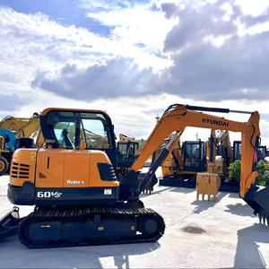 Excavatrice sur chenilles HYUNDAI 60VS d'origine, bras de flèche de qualité supérieure, performances excellentes, pompe Yanmar, spécialiste des espaces restreints - Product Image 1