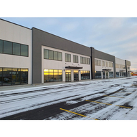 Nave industrial para maquila textil — Estructura de acero galvanizado, diseño antisísmico, zona franca,Techo blanco reflectivo