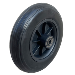 Rueda giratoria de espuma PU de 8 "y <span class=keywords><strong>10</strong></span>" para Andador de silla de ruedas, carrito de compras, rueda libre plana de <span class=keywords><strong>10</strong></span> pulgadas y neumático para orinal de ancianos - Product Image 1