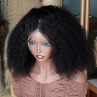 Perruque Courte en Cheveux Humains Grade 12A pour Femmes Africaines, Vraiment Pas Chère, Perruque Vierge Bouclée Cambodgienne de 8, 10, 12 Pouces, Perruques Complètes en Dentelle pour Femmes Noires