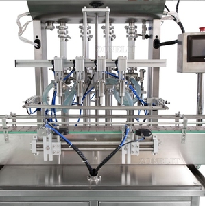 Máy chiết rót và đóng nắp 4 đầu, dùng cho mứt, tương cà, <span class=keywords><strong>mayonnaise</strong></span>, mật ong, bơ đậu phộng, bơ đậu nành, bơ đậu tương, tương ớt, bơ đậu nành dạng gói, bơ đậu nành dạng tuýp, bơ đậu nành dạng chai PET 200ml, bơ đậu nành dạng tuýp nhỏ. - Product Image 6