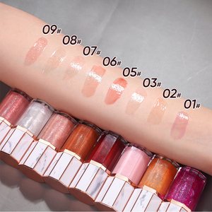 Tinted Glossy Flavored Organic Cruelty Free <strong>Cosmetics</strong> Gloss <strong>Manufacturer</strong> Oem Personalized Smooth Liquid Lip Gloss - Product Image 2
