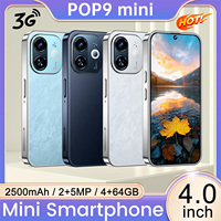 Teléfono Inteligente para Niños POP9 Mini de 4.0 Pulgadas, Original, Nuevo, de Moda, Doble SIM, Pantalla HD, Precio Ultrabajo