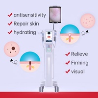 Máquina de Belleza Facial NewFace 8 en 1, Hidrodermoabrasión, Limpieza Profunda de la Piel, Reparación, Anti-alergias, Líneas Finas, Máquina de Hidrobelleza