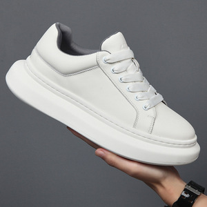 Chaussures de course pour hommes haut de gamme, sur mesure, cousues à la main, à la mode, semelles épaisses, tricotées, anti-odeur, amortissantes, adaptées au quotidien - Product Image 2